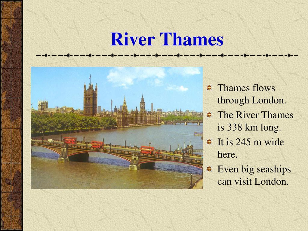 London's History Through the Thames